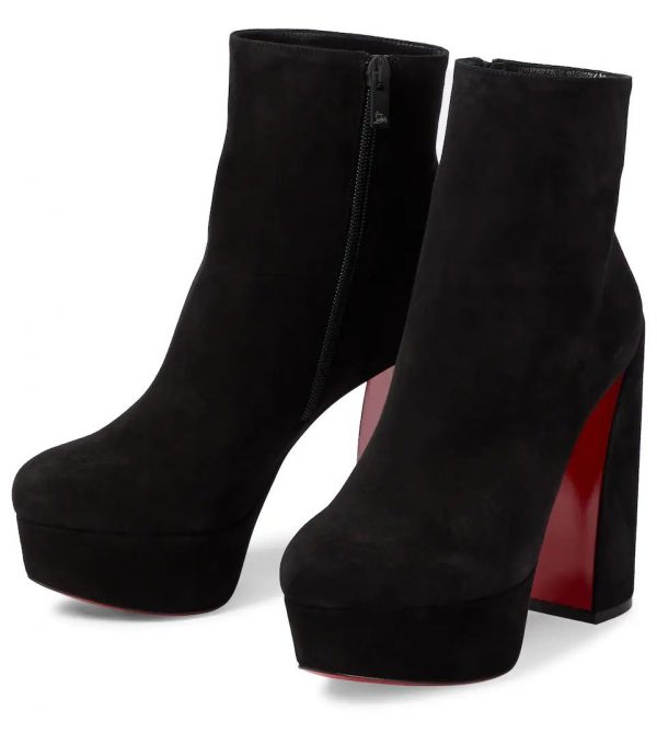 Christian Louboutin Movida 130mm Bottines en Daim
