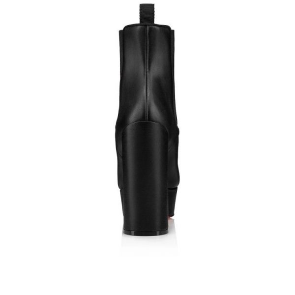 Christian Louboutin Movidastic 130mm Bottines Basses Cuir de Veau Noir – Image 3
