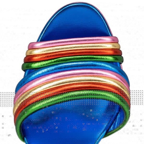 Christian Louboutin Plates-formes Manola Disco 120 mm Multi/alize Cuir – Image 3