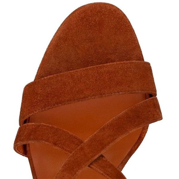 Christian Louboutin Movida plateformes 130 mm daim de veau Foxy/lin Foxy – Image 2