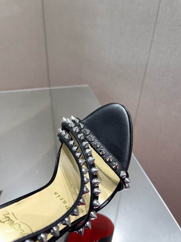 Christian Louboutin So Spike Alta plateformes 150 mm cuir noir – Image 3