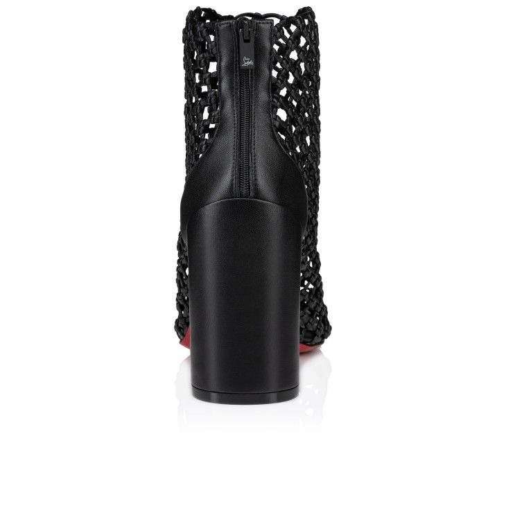 Christian Louboutin Porlibooty 85mm Bottines Basses Cuir Nappa Noir – Image 3