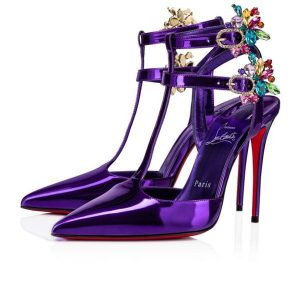 Christian Louboutin Sandal Maravilla Joli 100 mm Elektra/lin Elektra Specchio