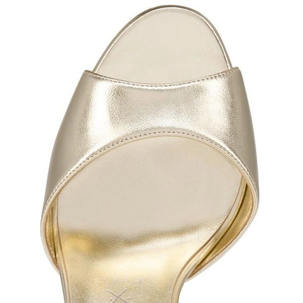 Christian Louboutin Sandaloo 130 mm sandales à brides cuir nappa laminé platine – Image 5