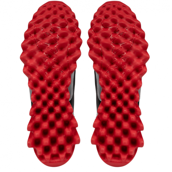 Christian Louboutin Sharkyloub SP Spikes Baskets en Néoprène et Cuir de Veau Noir – Image 4