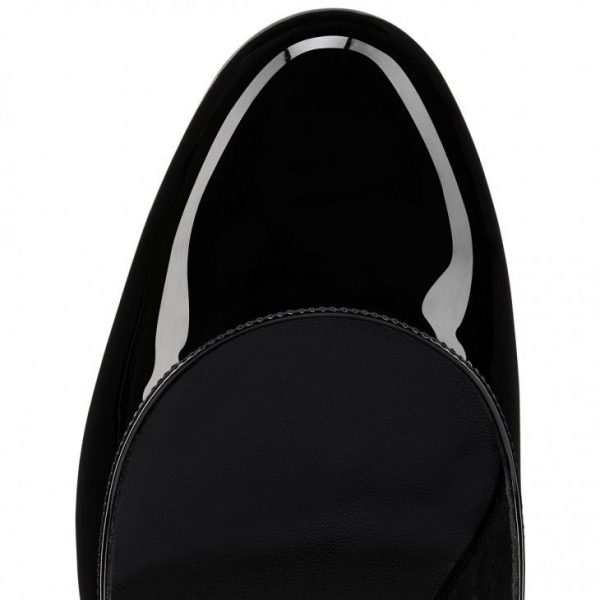 Christian Louboutin So Jane Sling escarpins slingback 55 mm en cuir verni noir – Image 4