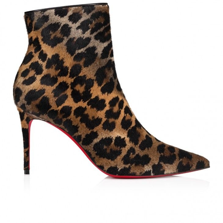 Christian Louboutin So Kate Booty 85 Mm Bottines Basses en Cuir de Veau Marron – Image 2