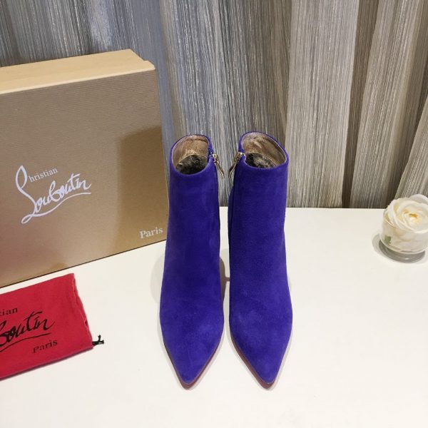 Christian Louboutin So Kate Booty Bottines 100mm Daim Élektra – Image 2