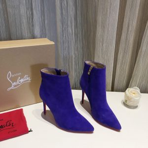 Christian Louboutin So Kate Booty Bottines 100mm Daim Élektra