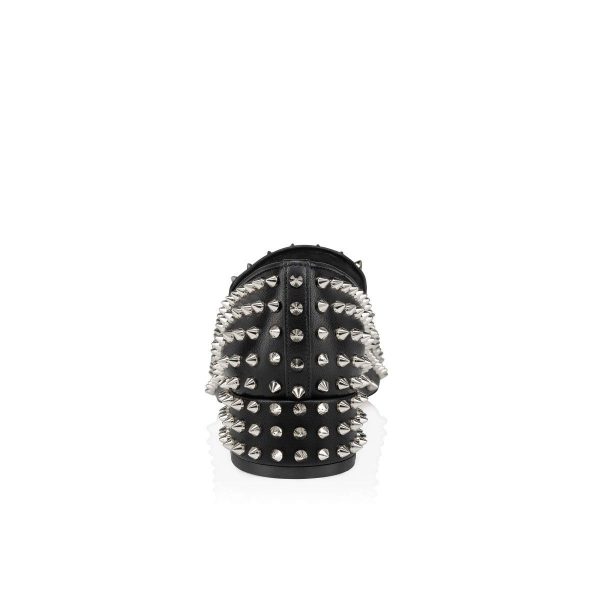 Christian Louboutin Mocassins Spikeasy 30 mm Femme en cuir nappa noir – Image 3