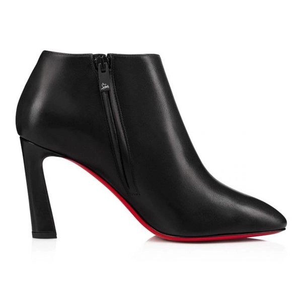 Christian Louboutin Spikita Booty Eleonor 85 mm Cuir de Veau Noir – Image 3