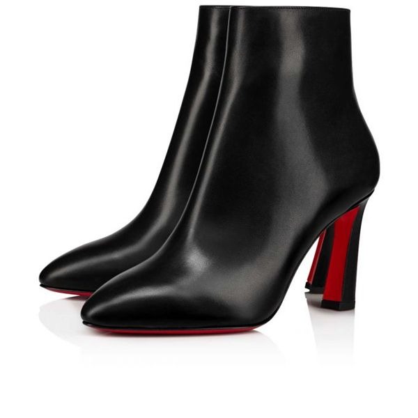 Christian Louboutin Spikita Booty So Eleonor 85 mm Noir Veau Chaussures