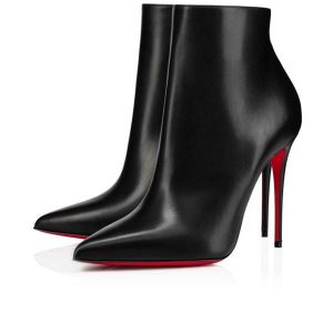Christian Louboutin Spikita Booty So Kate bottines 100 mm en cuir noir