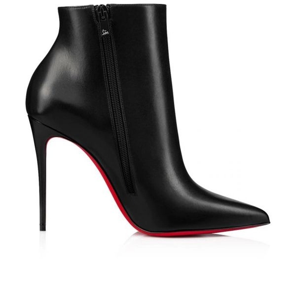 Christian Louboutin Spikita Booty So Kate 100 mm Cuir Noir – Image 3