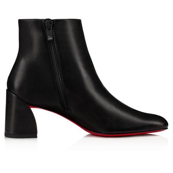 Christian Louboutin Spikita Booty Turela bottines 55 mm en cuir noir – Image 3