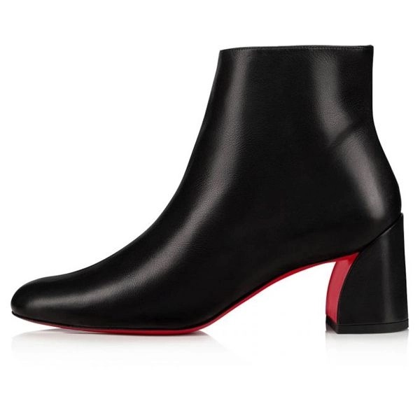 Christian Louboutin Spikita Booty Turela bottines 55 mm en cuir noir – Image 4