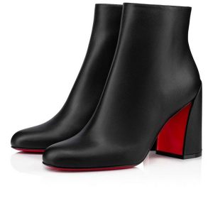 Christian Louboutin Spikita Booty Turela bottines 85 mm en cuir noir