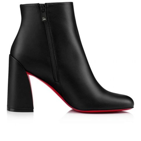 Christian Louboutin Spikita Booty Turela bottines 85 mm en cuir noir – Image 3