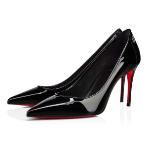 Christian Louboutin Sporty Kate escarpins 85 mm en cuir verni noir