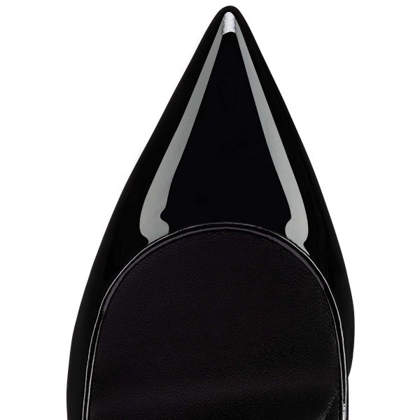 Christian Louboutin Sporty Kate escarpins 85 mm en cuir verni noir – Image 2