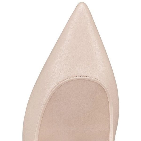 Christian Louboutin Sporty Kate 85 mm Escarpins Cuir Nappa Leche – Image 4