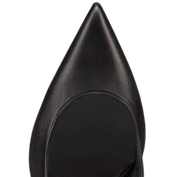 Christian Louboutin Sporty Kate Sling escarpins slingback 55 mm en cuir nappa noir – Image 4