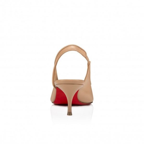 Christian Louboutin Sporty Kate Sling escarpins slingback 55 mm en cuir nappa blush – Image 3