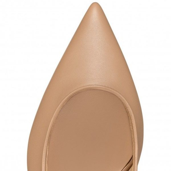 Christian Louboutin Sporty Kate Sling escarpins slingback 55 mm en cuir nappa blush – Image 4
