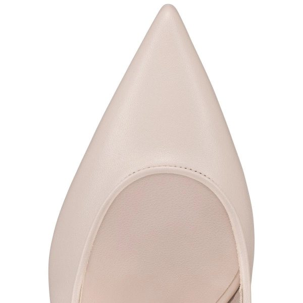 Christian Louboutin Sporty Kate Sling 55 mm Sling Back Escarpins Cuir Nappa Leche – Image 5