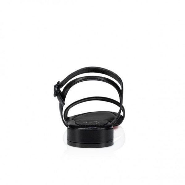 Sandales Christian Louboutin Sweet Jane, cuir nappa noir – Image 3