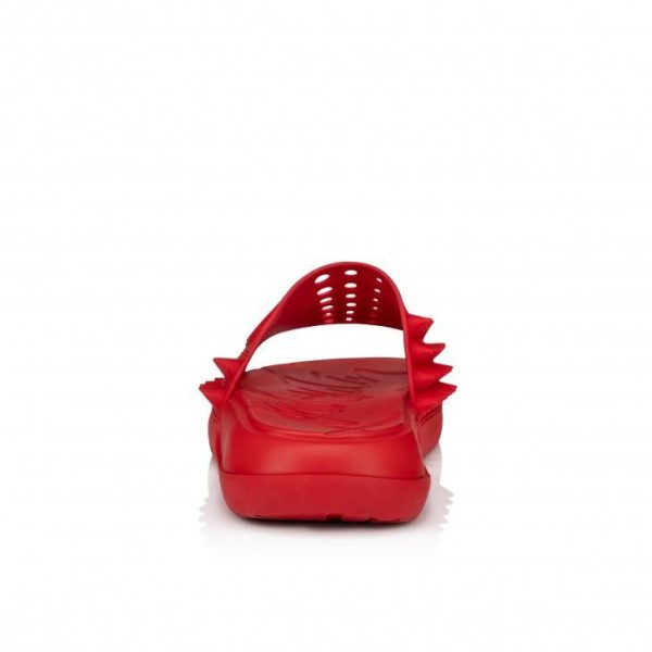 Christian Louboutin Take It Easy Mules Femme Caoutchouc Loubi – Image 2