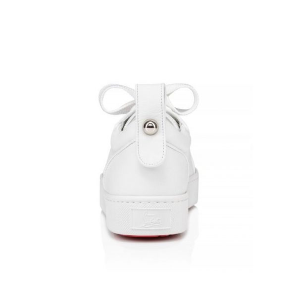 Christian Louboutin Baskets Toy Toy Cuir Blanc – Image 2