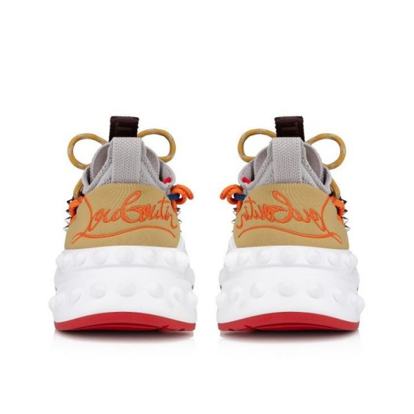 Christian Louboutin Baskets Running Trailnrun Cuir de veau, suédé et tissu Oie – Image 2
