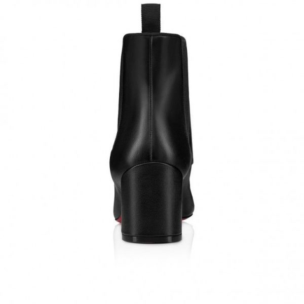 Christian Louboutin Turelastic 55mm Bottines Basses Cuir Noir – Image 2