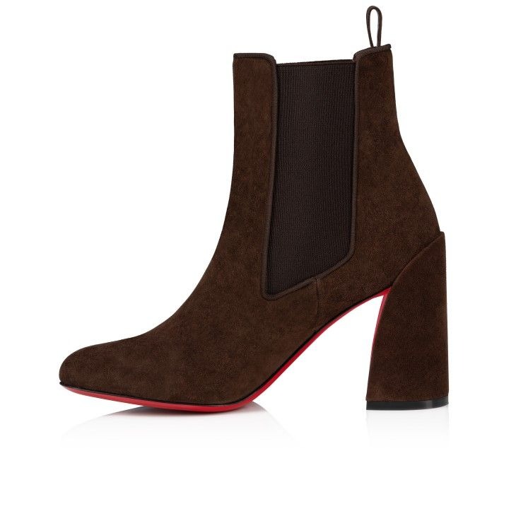 Christian Louboutin Turelastic 85mm Bottines Basses Veau Velours Cosme – Image 4