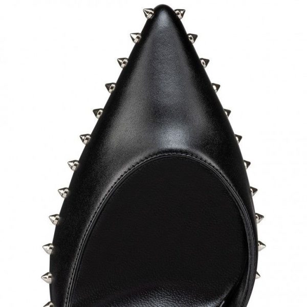 Christian Louboutin Vidura escarpins 85 mm en cuir de veau noir – Image 5