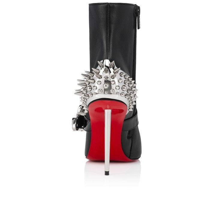 Christian Louboutin Womenphis Pic Booty 100 mm Bottines Basses Noir – Image 2