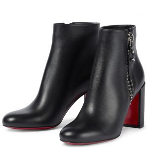 Christian Louboutin Ziptotal 85mm Bottines en Cuir