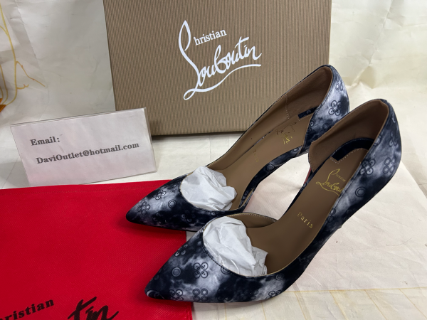 Christian Louboutin Escarpins Iriza 100mm Denim Imprimé – Image 5
