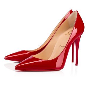 Christian Louboutin Escarpins Kate 100 mm Loubi Cuir Verni