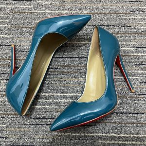 Christian Louboutin Escarpins So Kate 120 mm Cuir Verni Curaçao