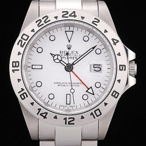 Rolex Explorer Cadran Blanc Acier Inox Tachymètre