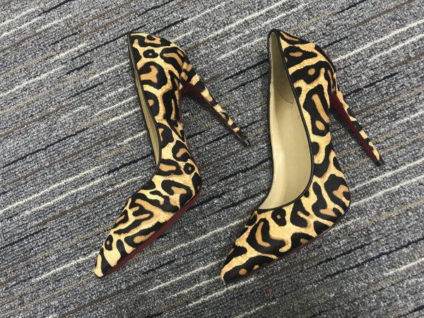 Christian Louboutin Escarpins So Kate 120 mm Poil de Poney