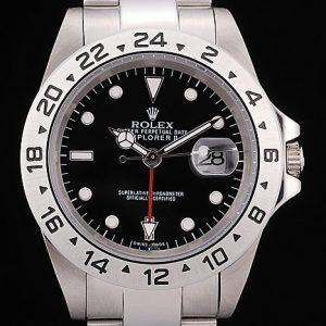 Rolex Explorer Cadran Noir Acier Inox Tachymètre