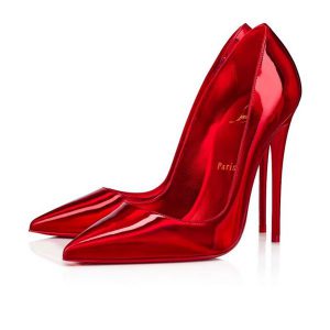 Christian Louboutin Escarpins So Kate 120 mm Loubi/lin Psy Loubi Cuir Verni
