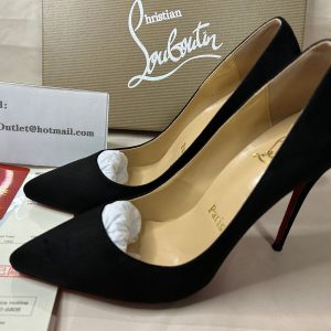 Christian Louboutin Escarpins So Kate 120 mm Daim Noir