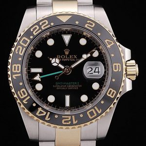 Rolex GMT Master II Lunette Céramique Noire Tachymètre Cadran Noir