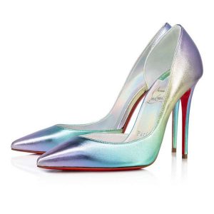 Christian Louboutin Escarpins Iriza 100 mm Multi/lin Las Ab Nappa
