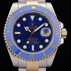 Rolex Submariner Cadran Bleu Tachymètre Bleu
