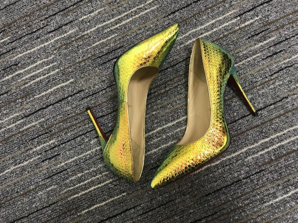 Christian Louboutin Escarpins Pigalle Follies 100mm Specchio Ruche